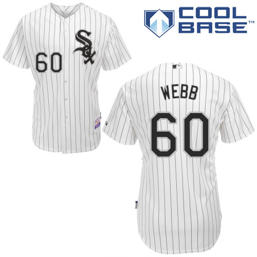 Daniel Webb #60 MLB Jersey-Chicago White Sox Men's Authentic Home White Cool Base Baseball Jersey